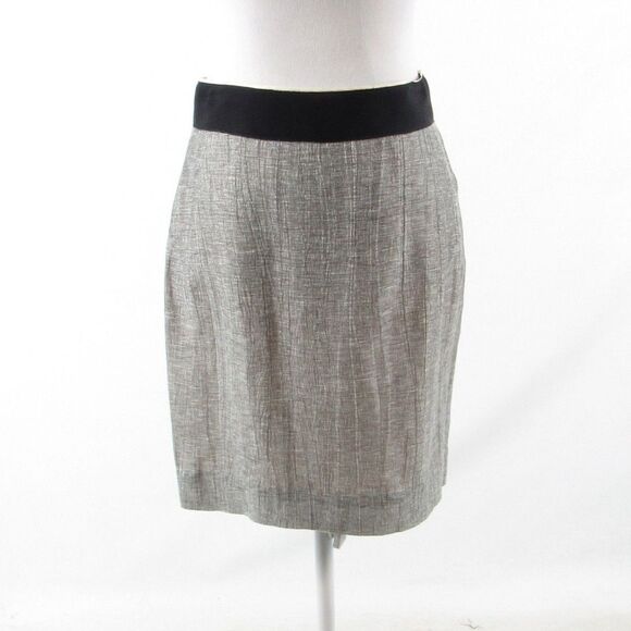 J. Crew gray pencil skirt 2 - Picture 1 of 8
